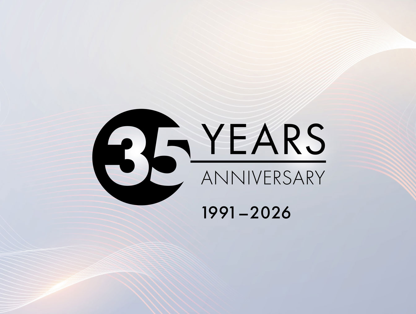 35 Jahre pei tel: Unternehmen setzt auf Wachstum durch Mehrwerte 35 Jahre Jubiläum 1991–2026 – Firmenjubiläum mit modernem Design